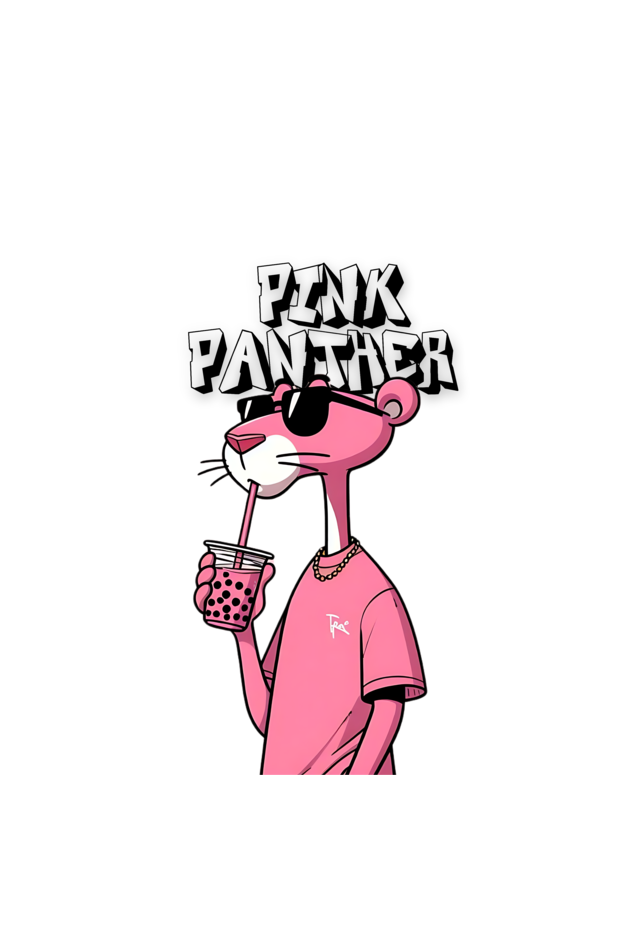 PINK PANTHER OVERSIZED TSHIRT
