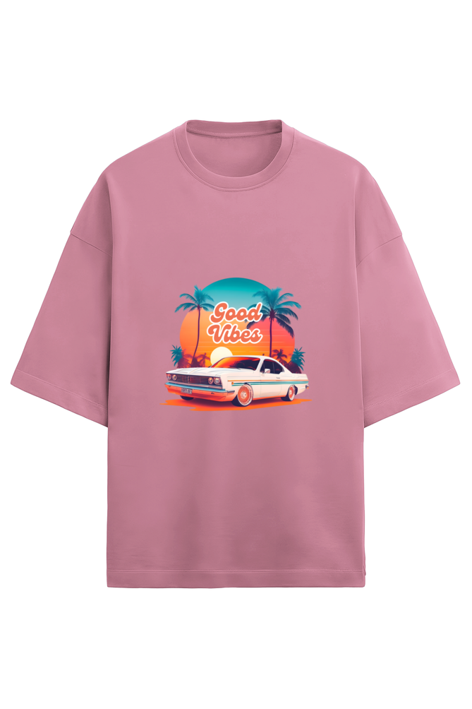 GOOD VIBES TERRY OVERSIZED T-SHIRT