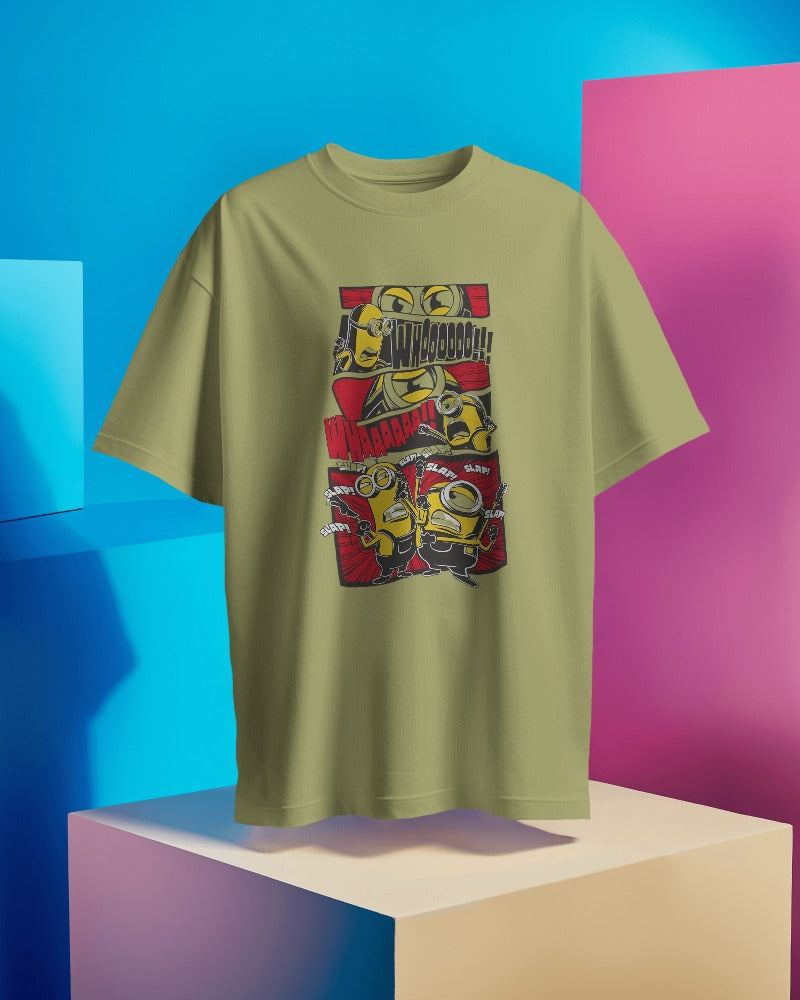 The minions classic oversized tshirt